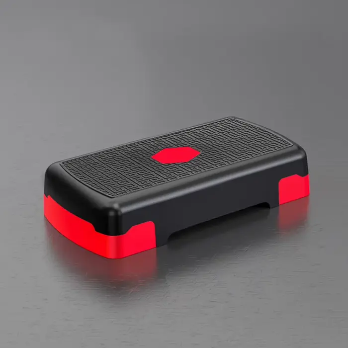 Pédales de fitness, mini stepper pour musculation, réglables, antidérapantes, stable, capacité de charge de 200 kg, équipement d'entraînement pour la maison