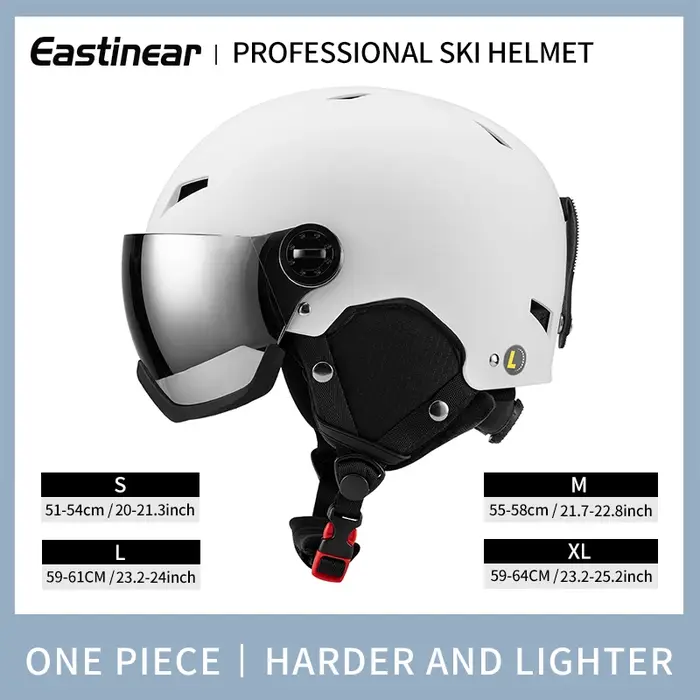 Eastinear's Nouvelles lunettes tout-en-un légères Casque de ski Équipement de ski et de snowboard en