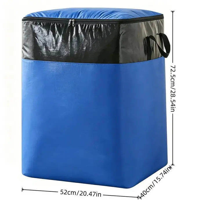 Sacs de rangement pour vêtements de 140 L, conteneurs de transport pour vêtements, armoire pour voya