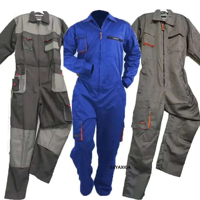 Salopette cargo avec poches à mouches pour homme, combinaison de travail, uniforme d'atelier, costume hip hop, zones globales, bre Trabajo