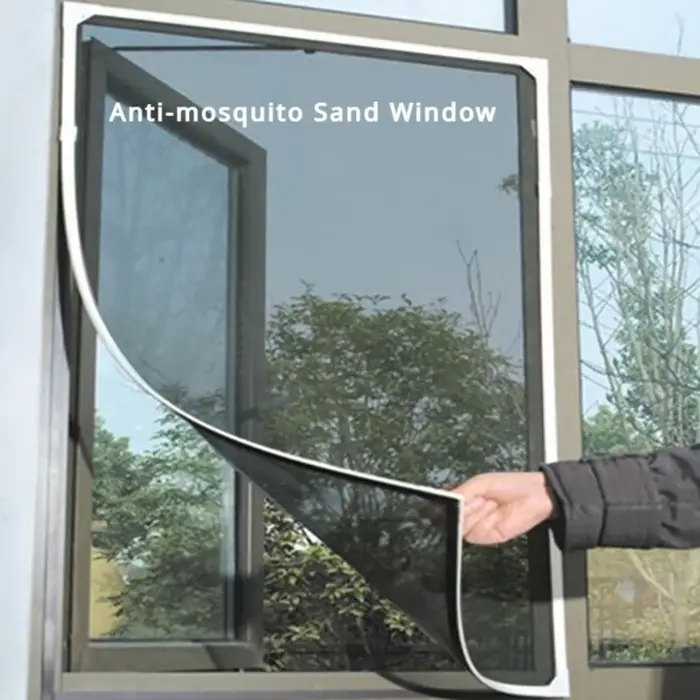 Moustiquaire d'intérieur en maille auto-adhésive