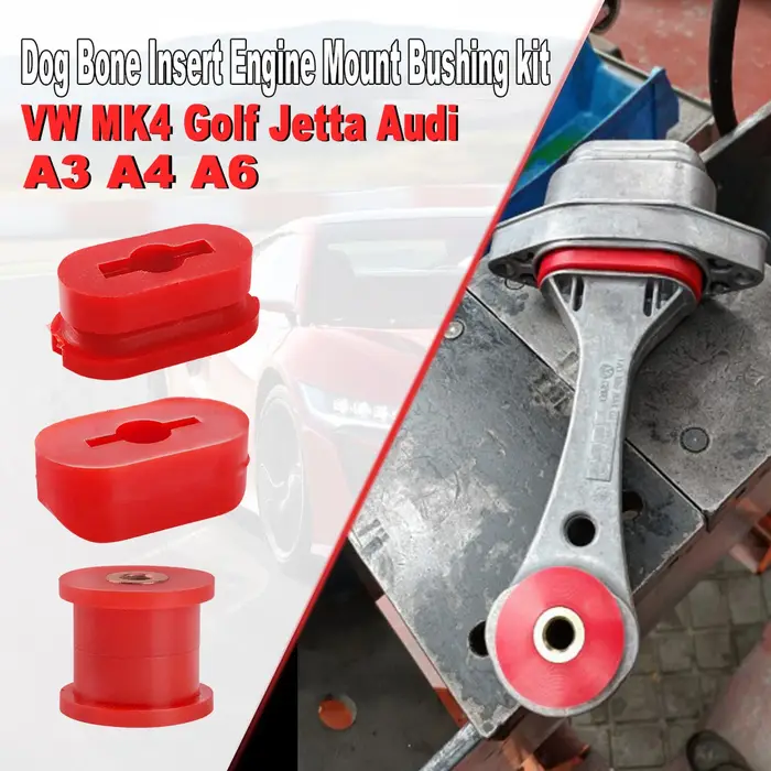 Douille de montage de moteur, insert d'os de chien pour VW Golf MK4 R32 pour Audi A3 S3 TT pour Seat