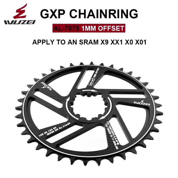 Plateau de décalage de 1mm/3mm, 34T 36T 38T 40T 42T, pour pignons de vélo SRAM X9 XX1 X0