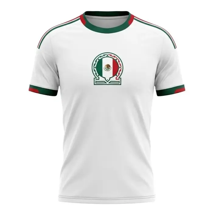 Maillot de football à séchage rapide 2026, thème drapeau mexicain, pour hommes, pour la culture, les