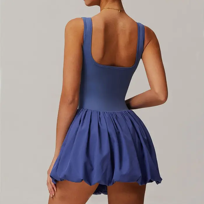 Ensembles de shorts trempés de fitness pour femmes, combinaison de gym, jupes de tennis sexy, survêt