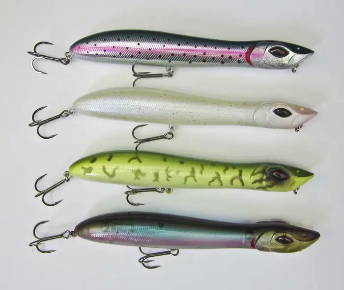 Appât de pêche Topwater Popper, tête de salle WobJeff 140mm/26g