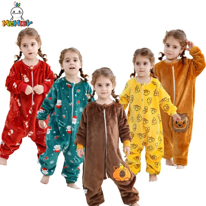 MICHLEY Capitala dessin animé flanelle enfants bébé sac de couchage sac vêtements d'hiver enfant en 