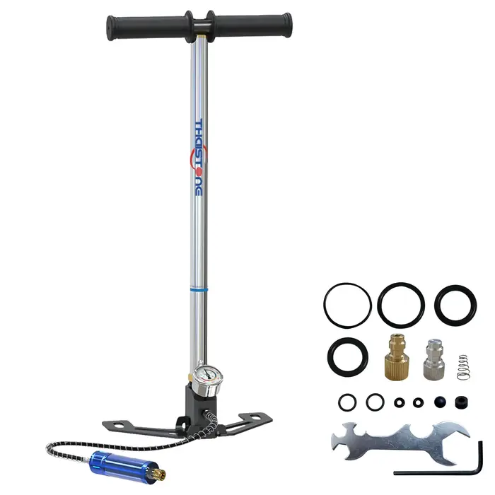 Pompe à air manuelle haute pression THAISTONE-3 étapes 4500 psi pour fusil à air comprimé PCP et fus
