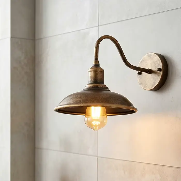 Rétro LED étanche applique extérieure cour Villa jardin balcon couloir porte d'entrée E27 luminaire décoratif