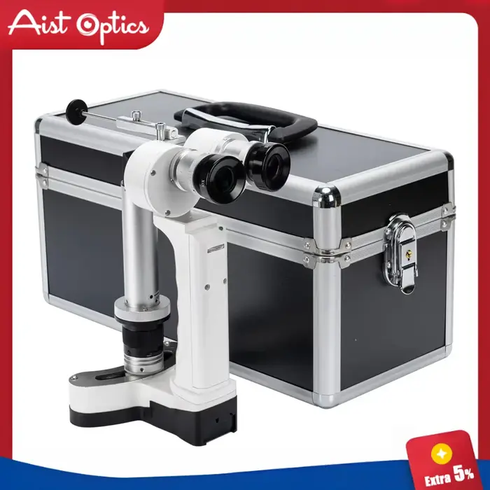 Lampe à fente portable à LED AIST, microscope chirurgical optique et ophtalmique ML-5S1, équipement 