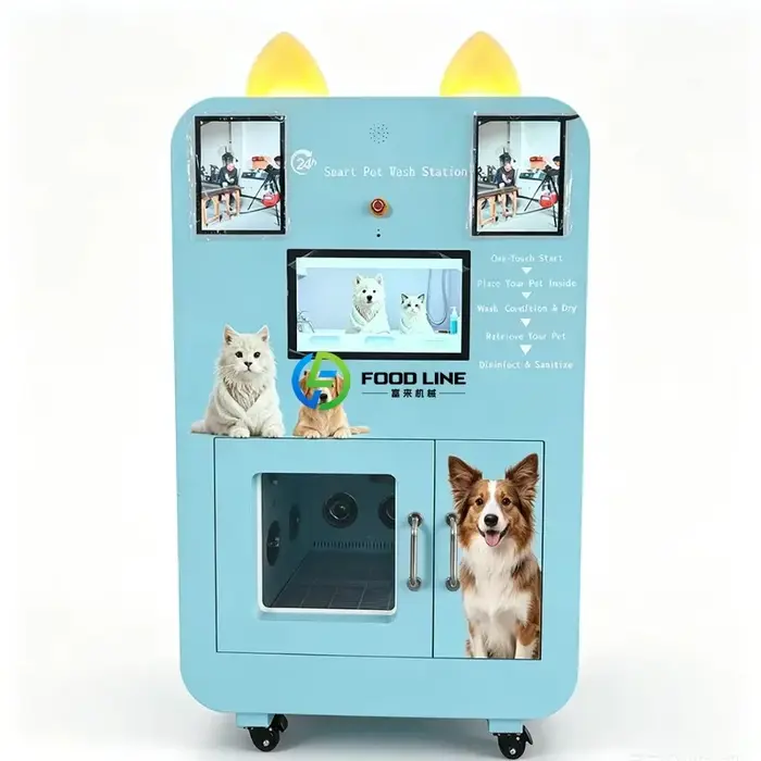Équipement commercial de lavage de chiens en libre-service : une expérience de toilettage pour anima