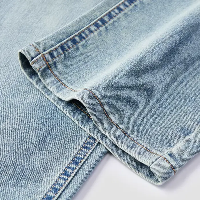 Jean Femme Semir Élastique Taille 2026 Style Rétro Droit Urbain Décontracté Quotidien Doux Confortab