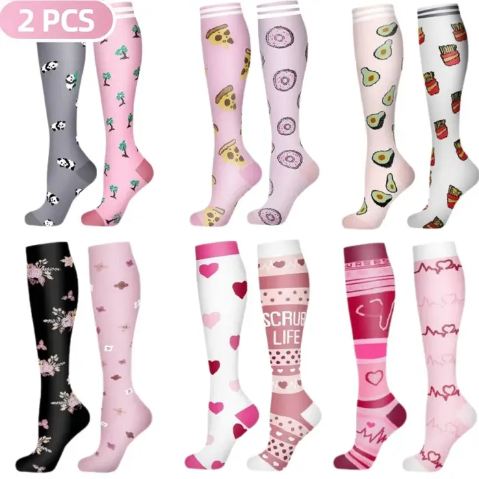 Chaussettes de compression médicale pour chasseurs - 20-30 mmHg contre œdème et varices pendant l'activité