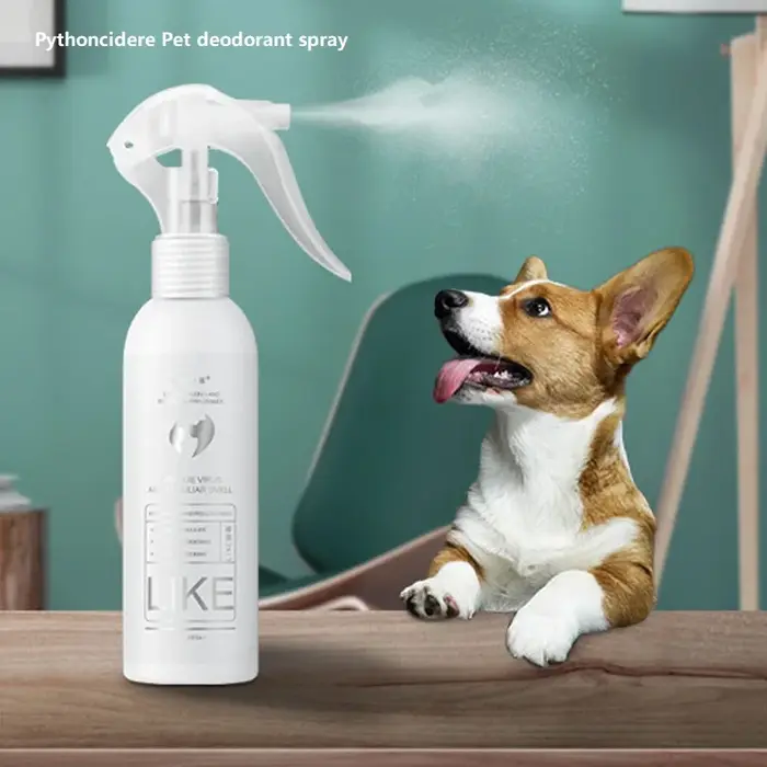 Vaporisateur parfumée naturel pour animaux de compagnie, chien frais, parfum de corps de chat, déodo