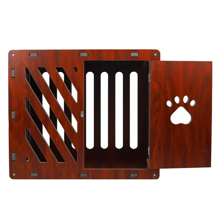 Abri pour chat en bois respectueux de l'environnement, design mode, lit pour chats, cadeau pour animaux de compagnie, abri de luxe pour extérieur