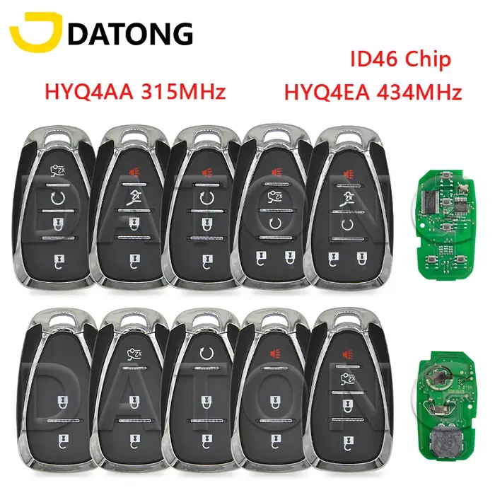 Datong – clé télécommande de voiture mondiale, transpondeur ID46Chip, pour Chevrolet Cruze Malibu Sp