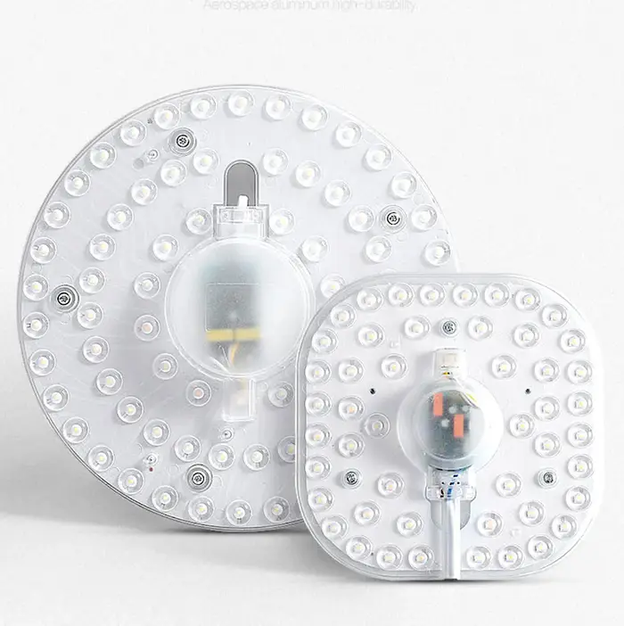 Anneau lumineux LED pour panneau circulaire, panneau de plafond rond, AC 220V, 230V, 240V, SMD, 50W,