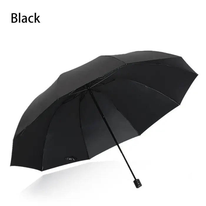 Parapluie pliant extra large de 130 cm adapté aux jours ensoleillés et au pluvieux et est une protec