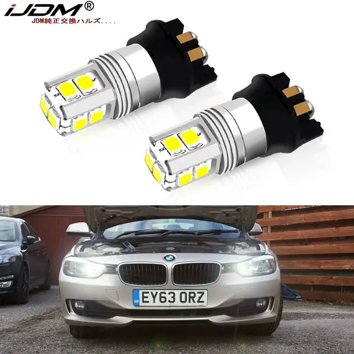 IJDM 6000K blanc sans erreur 36-SMD PW24W ampoule LED pour 2012-up BMW F30 série 3 328i 335i garnitu
