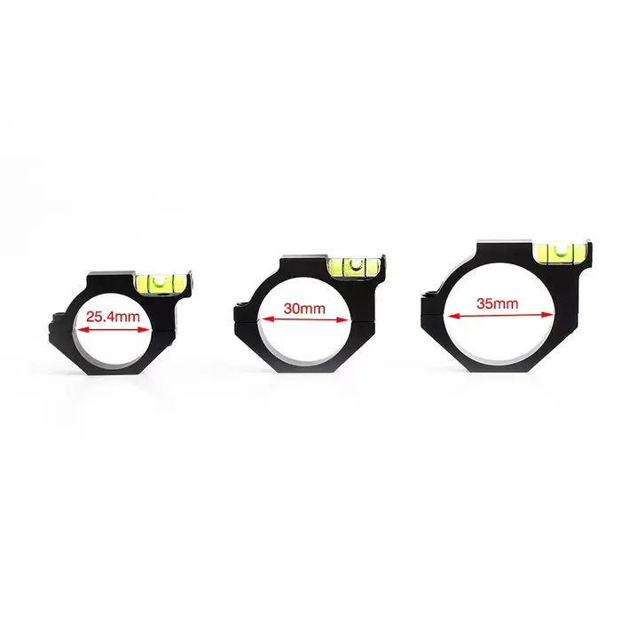 Niveau à bulle laser pour lunette fusil - Support 25.4mm 30mm 35mm monture anneau durable
