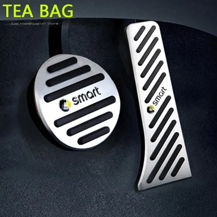 Accessoire de voiture accélérateur frein à gaz repose-pieds pédale pour Smart Fortwo Elf 2009-2013 2