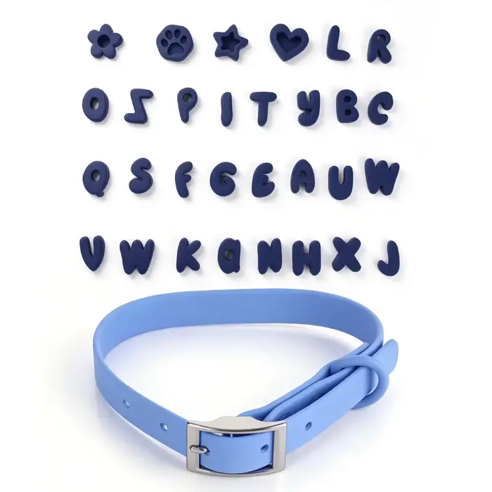 Nouveau collier pour chien en silicone