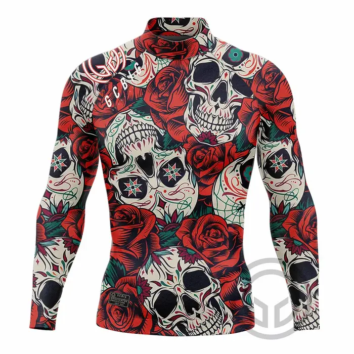 Maillot de bain à manches longues pour hommes, vêtements de surf, t-shirt de natation, maillot de ba
