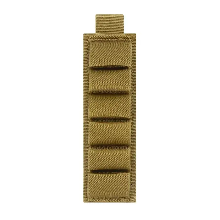 Accessoires de chasse en plein air : support de coque de stock pour fusil de chasse à 6 boucles, sac