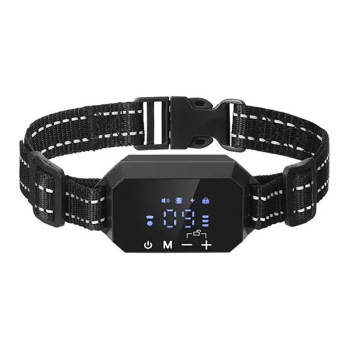 Clôture pour chien sans fil GPS, vibration par choc électrique, portée 100-3300 pieds, force d'avert