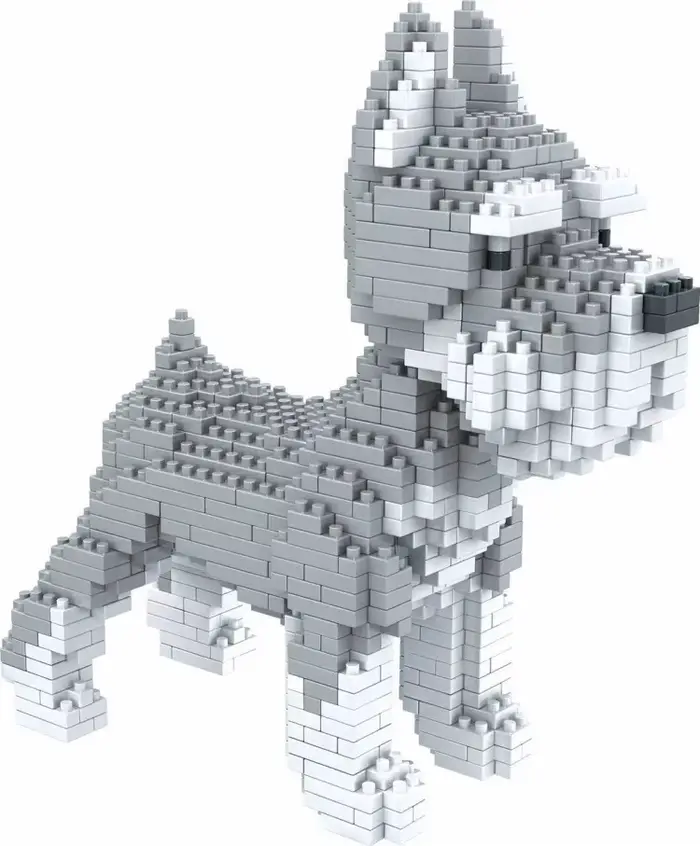 Micro Diamond importer Night Modèle Jouets, Animaux, Chien, Corgi, Husky, Schnauzer, Dachshund, Coll