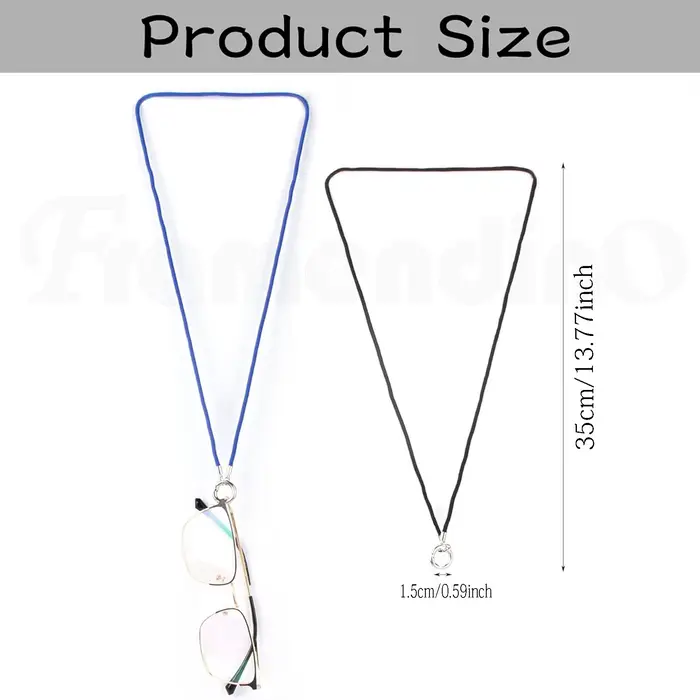Lunettes de soleil unisexes, ULde cou, cordon de retenue portable, porte-lunettes