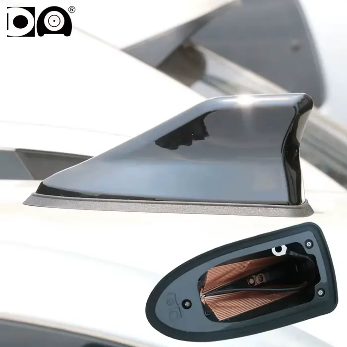 Antenne universelle aileron requin voiture - Signal FM/AM toit compatible Renault Clio 1 2 3 4 5