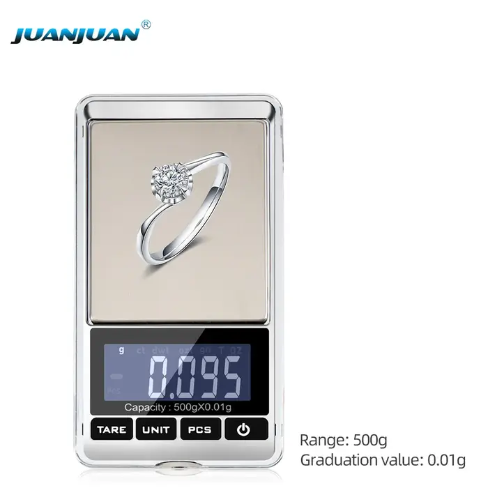 Balance de cuisine numérique électronique avec écran LCD, outils de mesure du poids, poche à bijoux,