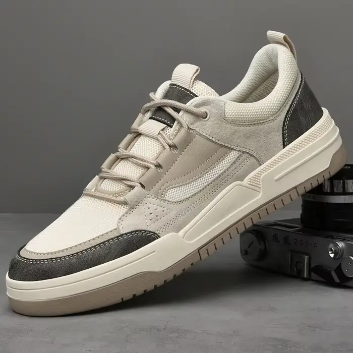 Baskets Légères Respirantes et Confortables à Semelles Souples pour Homme, Chaussures de Marche et d