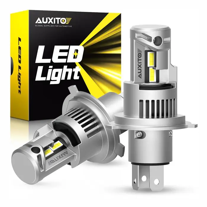 AUXITO 2 pièces 20000LM 100W Super lumineux Canbus Auto phare Turbo LED H4 9003 feux de croisement a