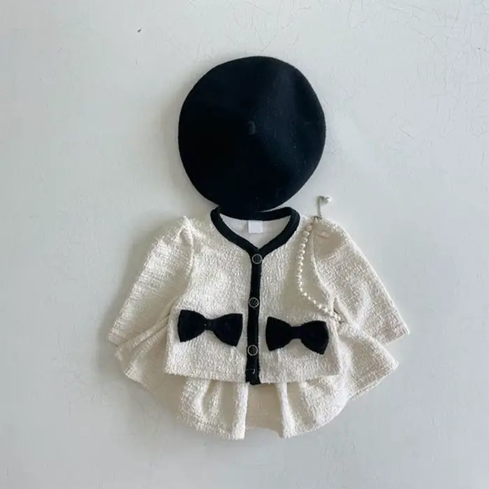 Ensembles d'automne pour bébé, costume polyvalent à la mode pour nouveau-né, petit Style parfumé, vê