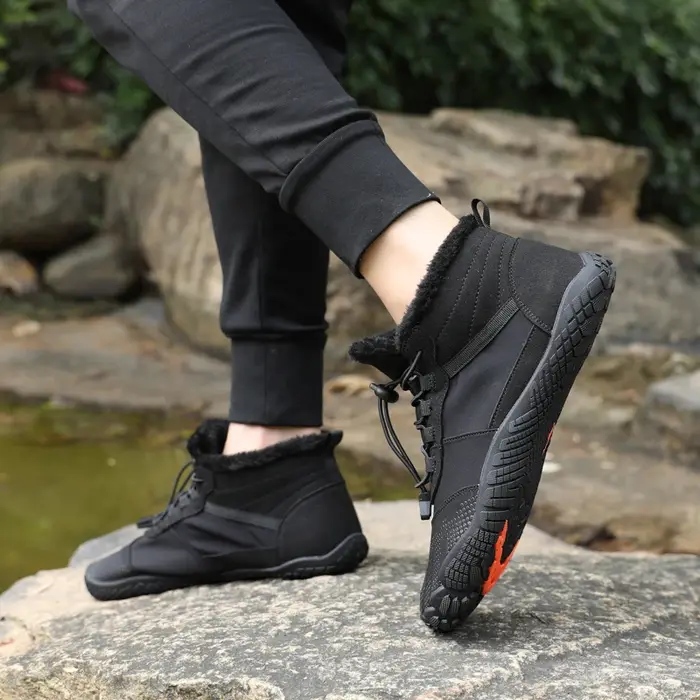 Nouvelles bottes d'hiver pour hommes femmes neige pieds nus chaussures décontractées chaussures de t