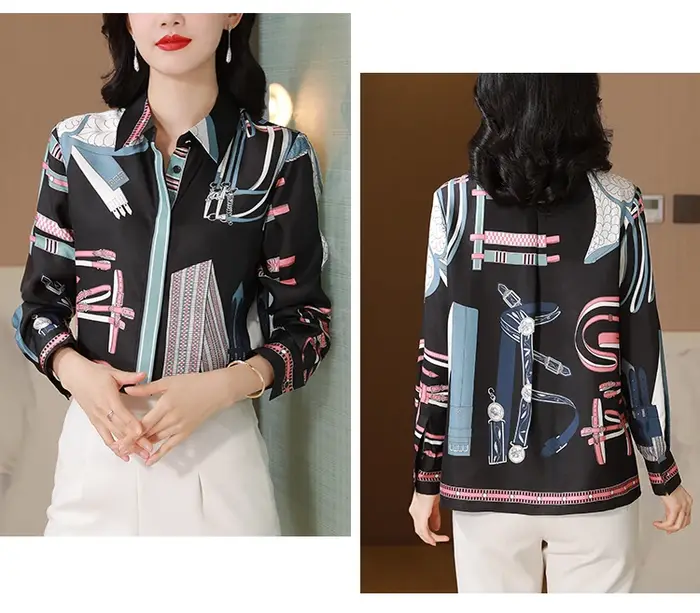 ZAROY 2025 à la mode femmes chemises de luxe femme vêtements mode Streetwear marque femme chemises à