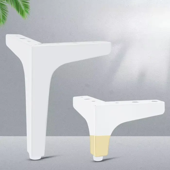 4 pièces 13cm pieds de Table basse en métal moderne pour meubles pieds de canapé lit chaise bureau c