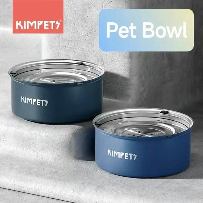 Bol en acier inoxydable anti-renversement pour chat grande capacité alimentation lente occasions spéciales