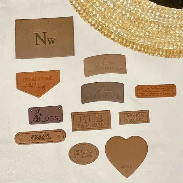 Étiquette de vêtements personnalisée jean accessoires de vêtement