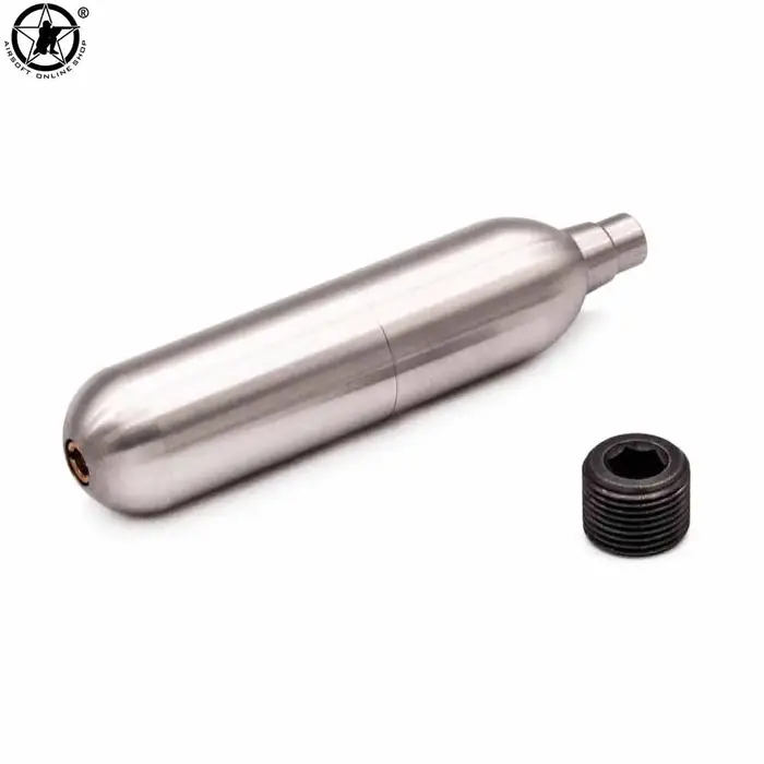 AOLS cartouche de CO2 rechargeable capacité de 12g grammes/Capsule adaptateur de bouteille de gaz ve