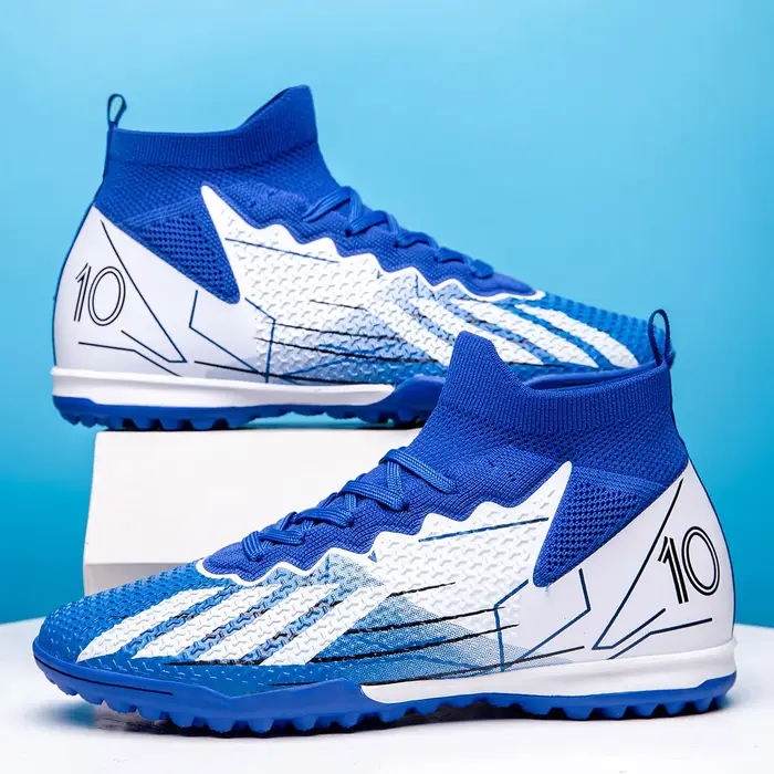 Chaussures de Football de sport professionnel TF ongles cassés adolescents en plein air chaussures d