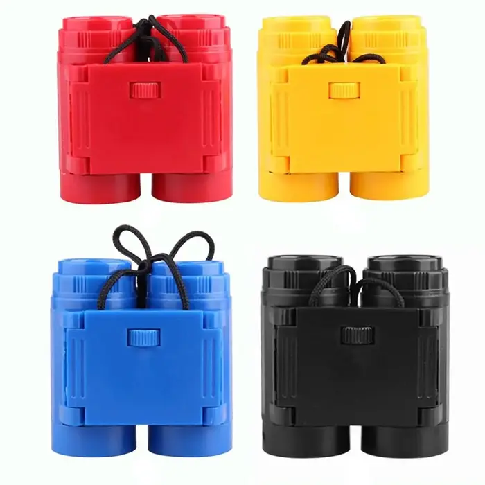 Jumelles compactes 2.5x26 pour enfants - Télescope de poche anti-dérapant cadeau initiation chasse