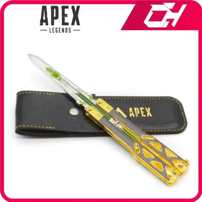 Apex Legends héritage Octane héritage couteau papillon Katana jeu arme modèle épée Leeter ouvreur li