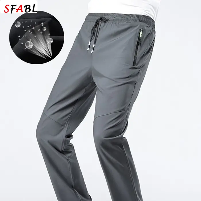Pantalon homme 5XL extensible randonnée été léger séchage rapide pêche trekking poches zippées