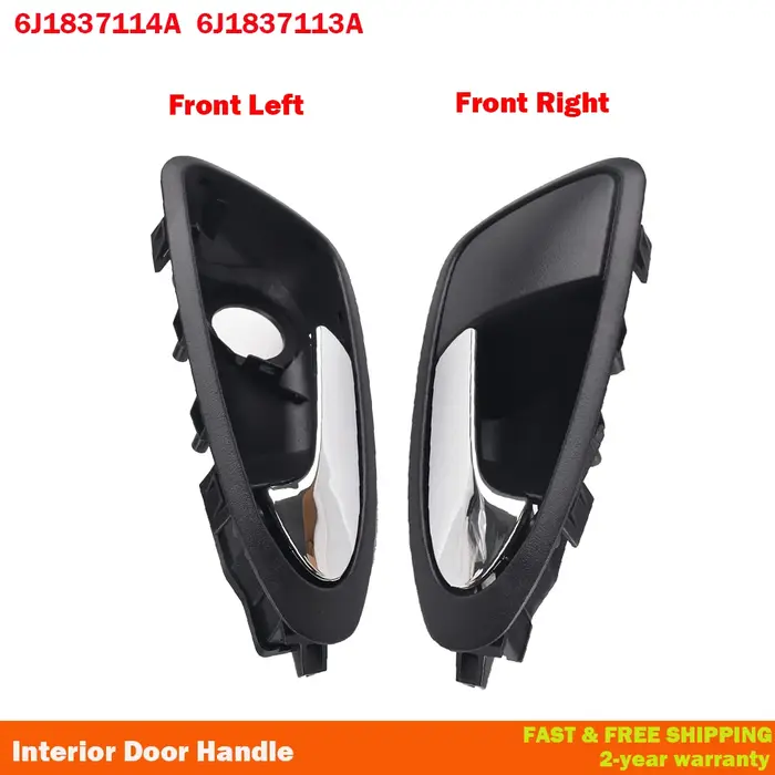 Poignée de porte intérieure de voiture, pour Seat Ibiza 2009 2010 2011 2012 2013 2014 2015 2016 2017