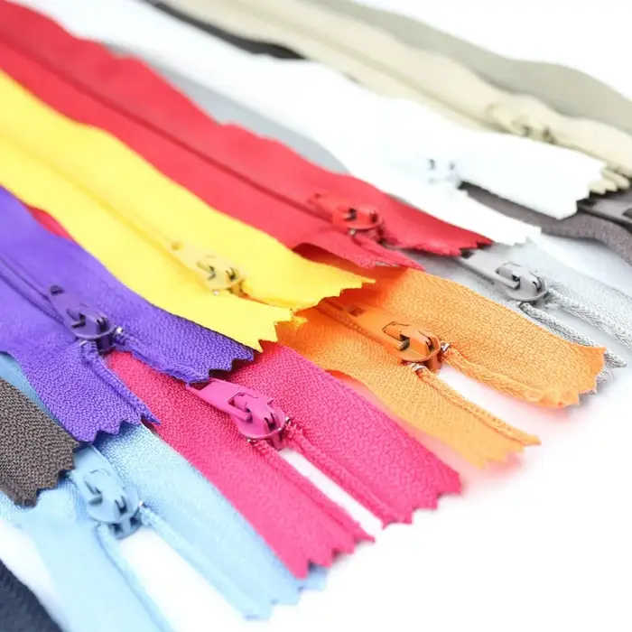 3 # Pantalon habillé en nylon avec fermeture éclair à queue fermée, pantalon décontracté, poche avan
