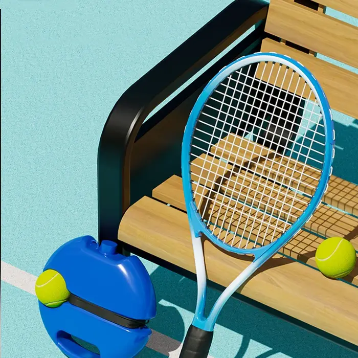 Base d'aide à l'entraînement de Tennis robuste avec corde élastique