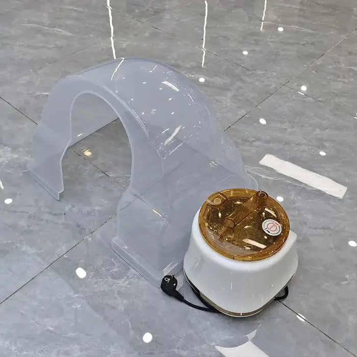 Couvercle de capot de fumigation pour lavabo de cheveux, couvercle de fumigation pour lit de lavage 